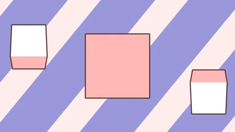Abstract geometric shapes Stock Footage 246377385