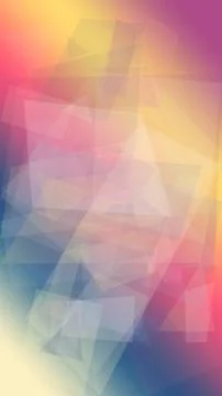 Abstract geometric shapes form a soft, dreamy gradient background in warm p.. Stock Illustration