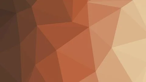 Abstract geometric shapes form a warm gradient from dark brown to light beige Ilustración de archivo