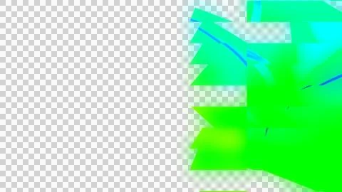Abstract geometric shapes in gradient colors Stock Illustration