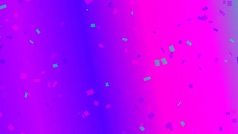 Abstract geometric shapes on gradient purple background illustration Illustrazione stock