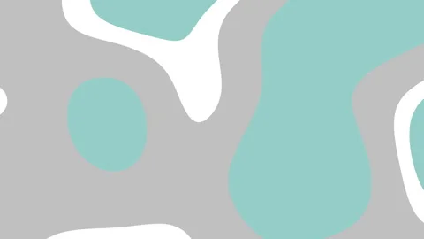 Abstract geometric shapes in gray, white, and teal. Stock Footage 299765763