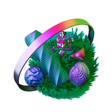 Abstract geometric shapes Stock Illustration