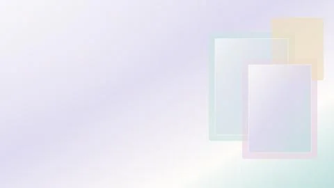 Abstract geometric shapes layered on gradient background Stock Illustration