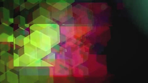 Abstract geometric shapes in motion animation. Stock Footage 335704363