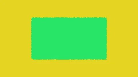 Abstract geometric shapes moving in seamless loop with yellow and green col.. Stock Footage 340950024