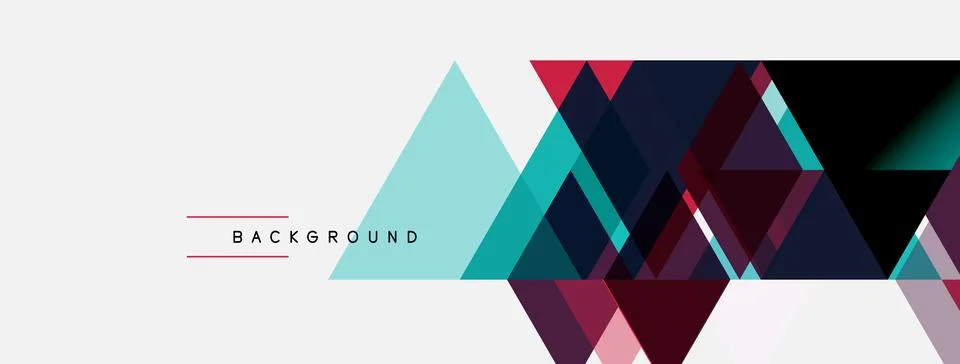 Abstract geometric shapes overlap, creating dynamic visual texture. Colors 스톡 일러스트