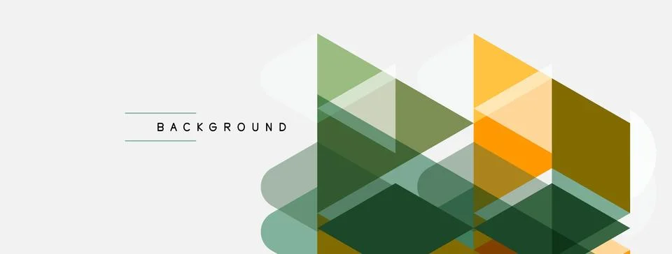 Abstract geometric shapes overlap, creating layered design. Colors include .. 스톡 일러스트