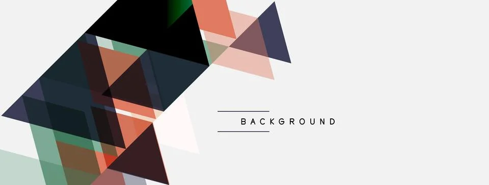 Abstract geometric shapes overlap, creating dynamic visual texture. Minimalis Stock Illustration