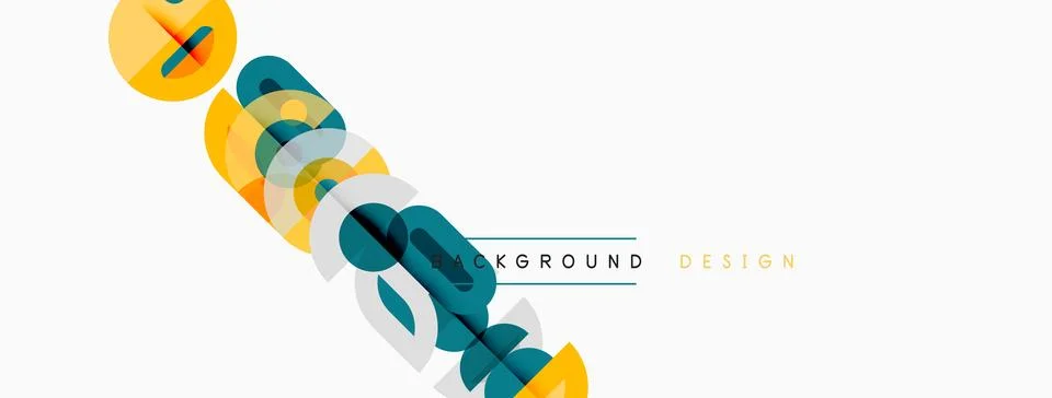 Abstract geometric shapes overlap, creating dynamic visual texture. Minimalis Illustrazione stock
