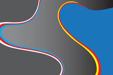 Abstract geometric shapes pattern on black background. Elegant dark gray co.. Stock Illustration