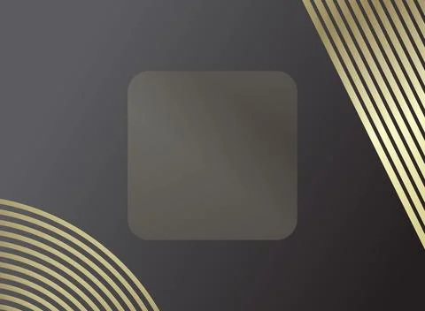 Abstract geometric shapes pattern on black background. Elegant color design.. Stock Photos