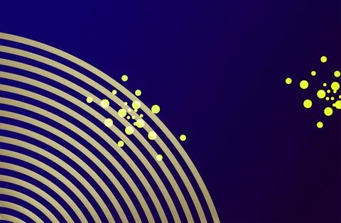 Abstract geometric shapes pattern blue gradient background. Elegant color d.. Stock Photos