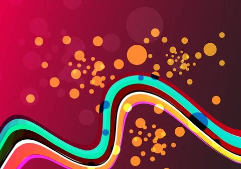 Abstract geometric shapes pattern red background. Elegant color design with.. Stock Photos