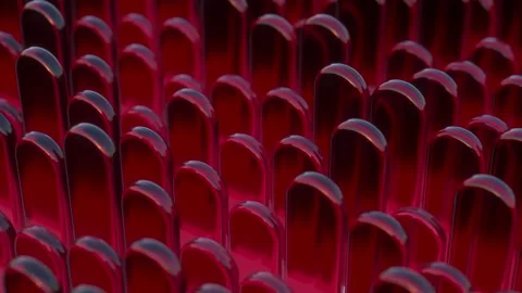 Abstract geometric shapes rectangles in red with blue highlights. Abstract ba Stock Footage 138465023