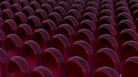 Abstract geometric shapes rectangles in red with blue highlights. Abstract ba Stock Photos