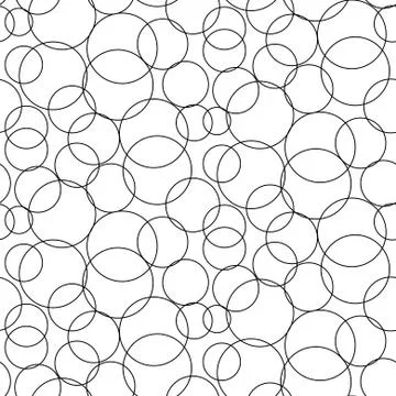 Abstract geometric shapes seamless vector pattern Illustrazione stock