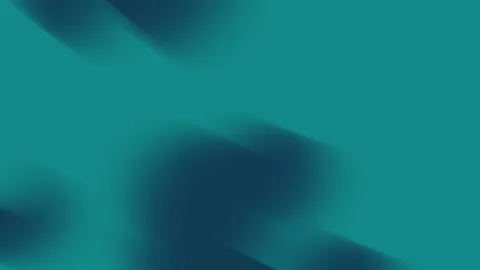 Abstract geometric shapes with shadow effects in teal and dark blue hues Stock Footage 314694063