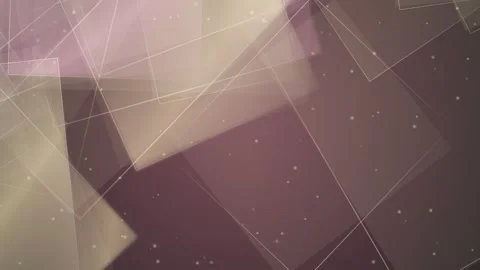 Abstract geometric shapes shift and glow against a dark background Stock Footage 327946118