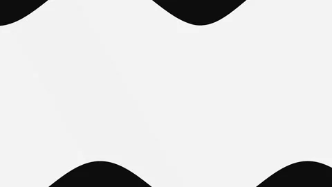 Abstract geometric shapes transition with smooth curves in grayscale gradie.. Video stock 341652293