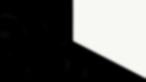 Abstract Geometric Shapes Transitioning with Clean White Background and Min.. Video stock 341543258