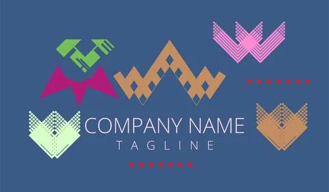 Abstract Geometric Shapes for Web Design, Print, Presentation, banner, Flye.. 스톡 사진