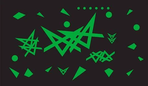 Abstract Geometric Shapes for Web Design, Print, Presentation, banner, Flye.. Stock Photos