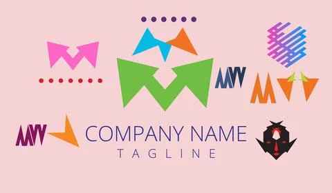 Abstract Geometric Shapes for Web Design, Print, Presentation, banner, Flye.. 스톡 사진