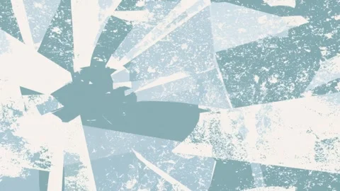 Abstract geometric shards drifting across teal textured backdrop, backgroun.. 库存影片 342046211