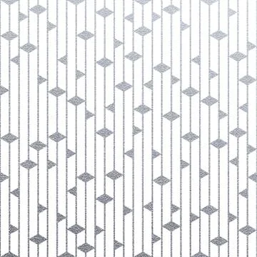Abstract geometric silver pattern background of glittering lines and rhombus  Stock Illustration