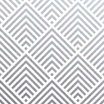 Abstract geometric silver pattern background of square or triangle mesh ornam Illustrazione stock