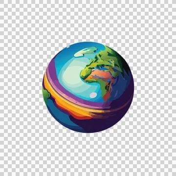 Abstract Geometric Sphere curved lines rectangle Stock Illustration