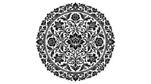 Abstract geometric sphere with hexagonal pattern Stock Illustration