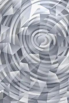 Abstract Geometric Spiral Pattern Stock Illustration