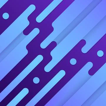 Abstract geometric Square Background. Dynamic shapes composition Stock Illustration