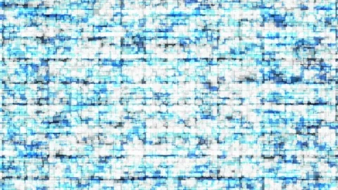 Abstract Geometric Square box blue color glowing pattern background moving Stock Footage 91968643