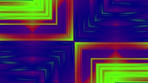 Abstract geometric square grid tunnel with futuristic motion background loop Stock Footage 336318345
