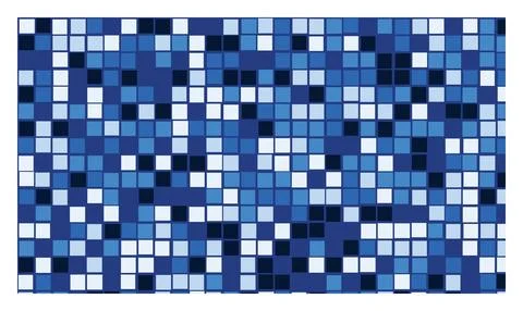 Abstract geometric square mosaic background pattern featuring various shade.. Stock Illustration