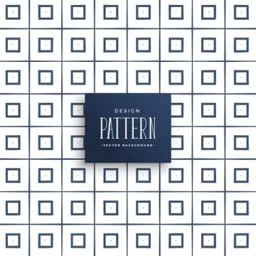 Abstract geometric square pattern background Stock Illustration