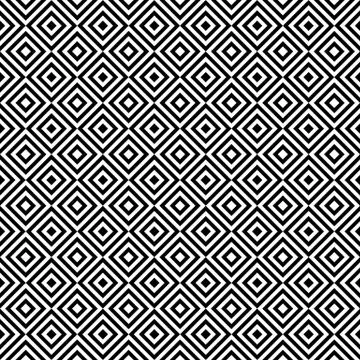 Abstract geometric square seamless pattern background Stock Illustration