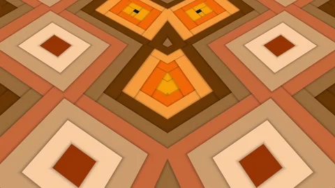 Abstract geometric stacked square motion background Stock Footage 337330448