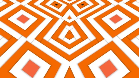 Abstract geometric stacked square motion background Stock Footage 342288024