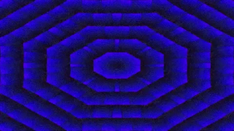 Abstract geometric star animation pulsating blue light motion background. Stock Footage 345112254