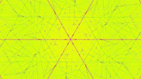 Abstract Geometric Star Pattern Animation in Vibrant Pink Stock Footage 332586495