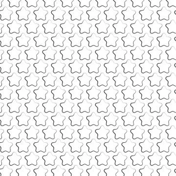 Abstract geometric star seamless pattern. Vector illustration 스톡 일러스트