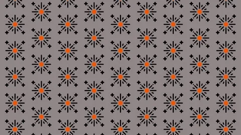 Abstract Geometric Starburst Pattern on Gray Background. Stock Footage 325387525