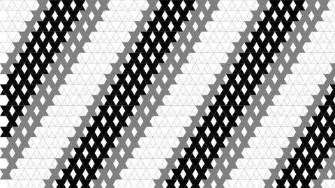 Abstract geometric stripe background seamless modern pattern in black white.. Stock Footage 333799852