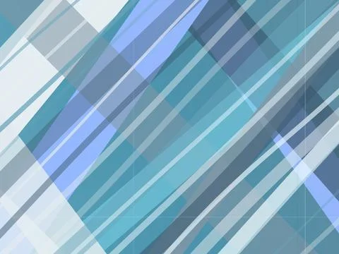 Abstract geometric striped pattern in blue and gray, crisp modern look with.. Stock Illustration