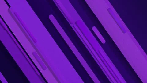 Abstract geometric stripes in deep purple and violet create a modern tech m.. Illustrazione stock