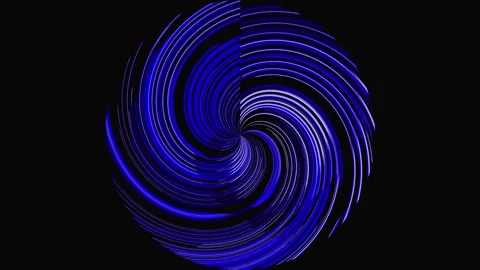 Abstract geometric stripes line circle background Stock Footage 170418900